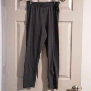 Gray leggings